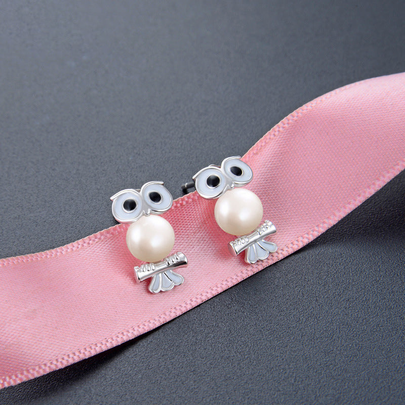 925 Sterling Silver Orange Slice Stud Earrings - Minimalist Fruit Design Hypoallergenic Earrings