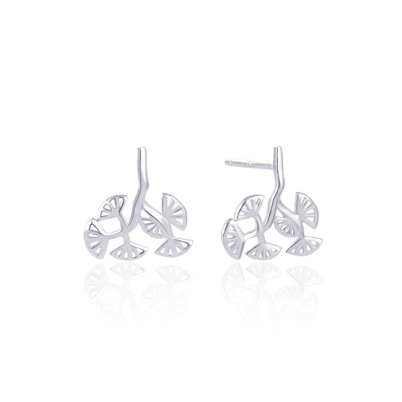 S925 Sterling Silver Money Toad Stud Earrings - Korean Style Fortune Earrings with Plastic Backs