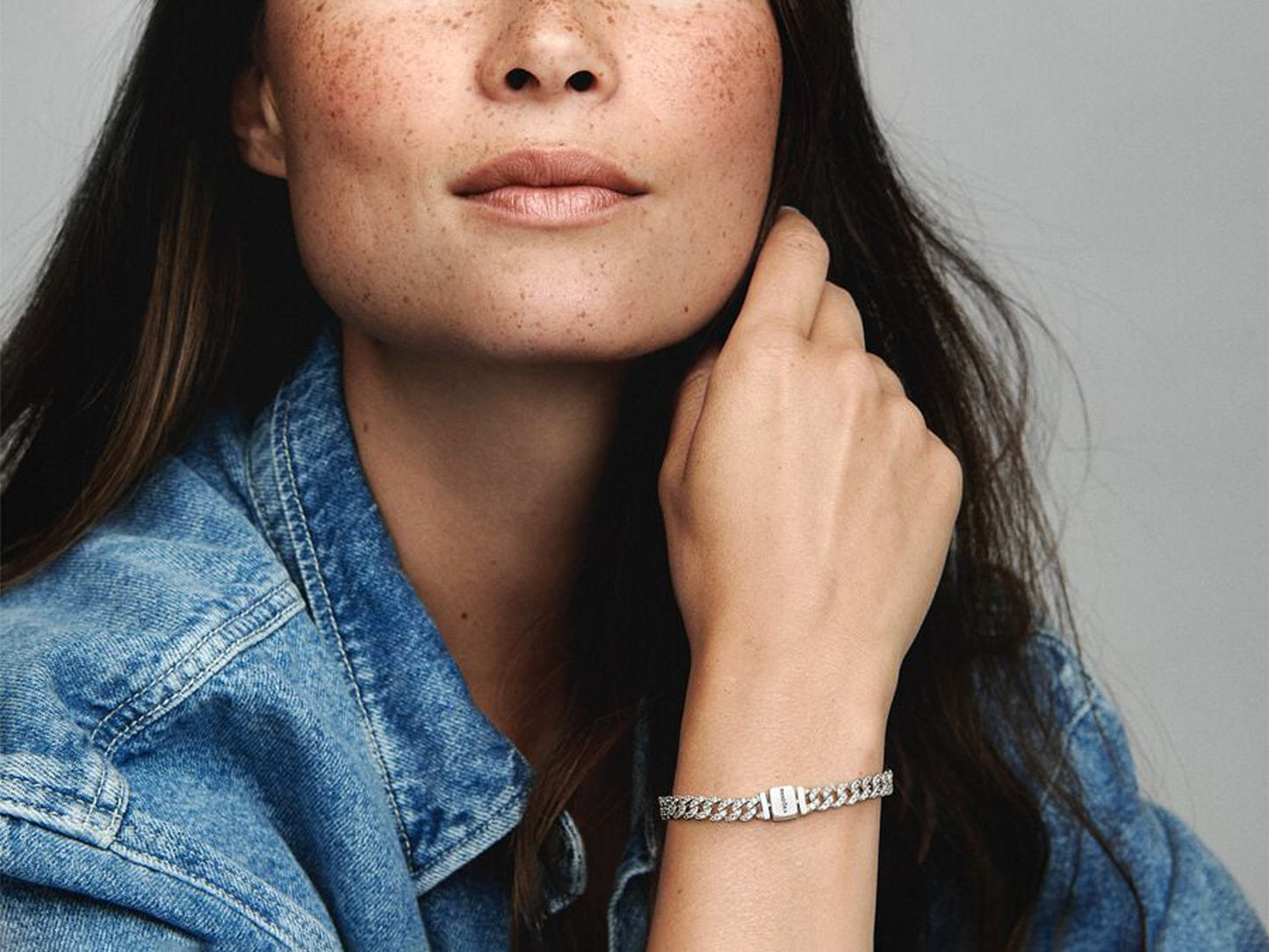Pavé Cuban Chain Bracelet