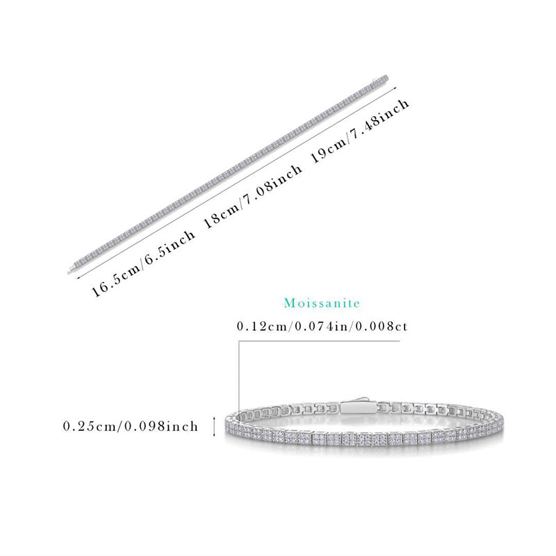 Modern Women's Sterling Silver Bracelet for Commuting and Work
