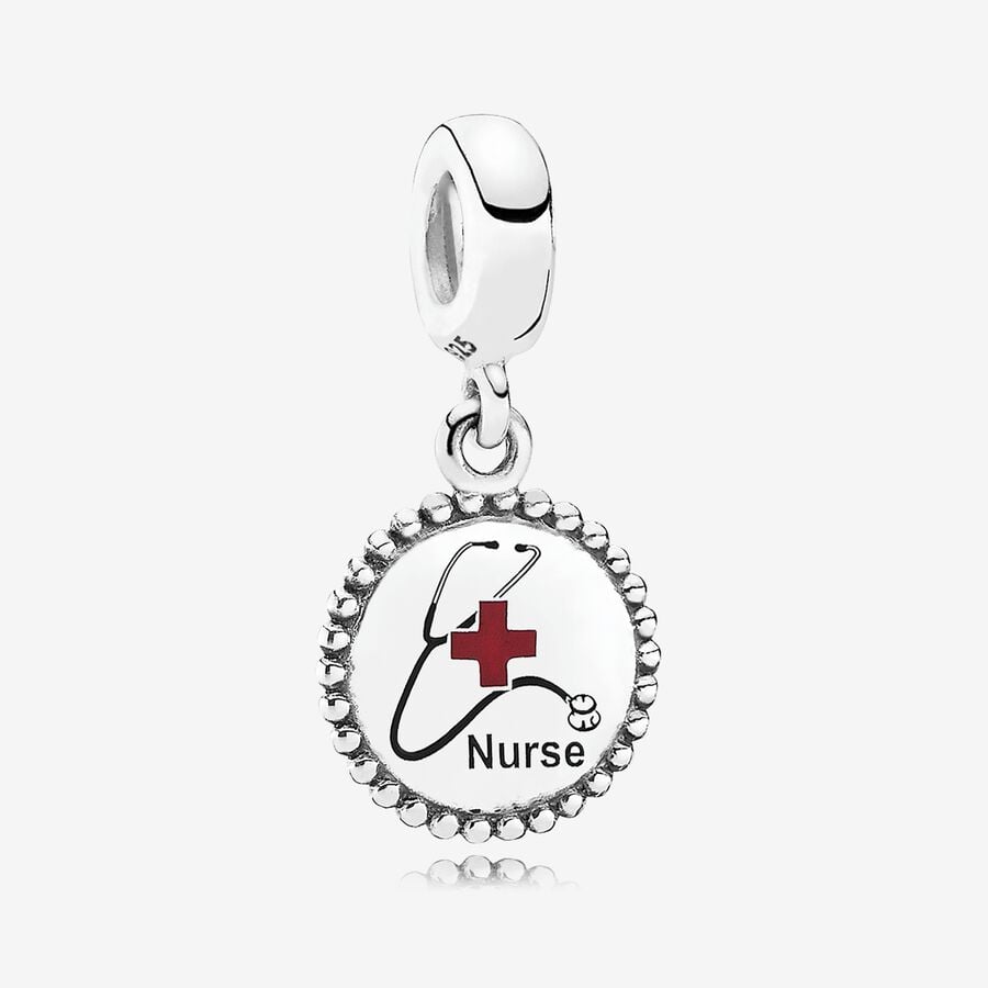 Nurse Sterling Silver Charm
