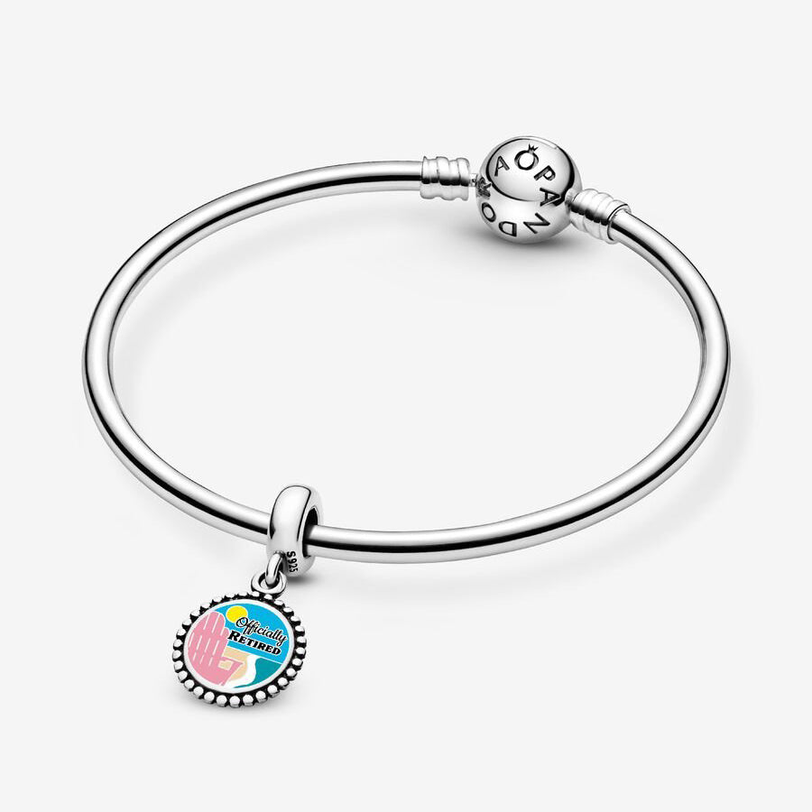 Officially Retired Sterling Silver Charm