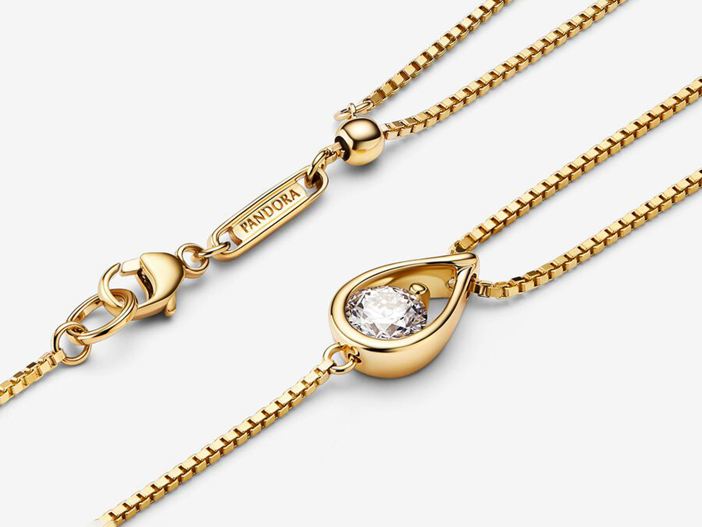 Lab-grown Diamond Double Chain Bracelet 0.50 carat tw 14k Gold