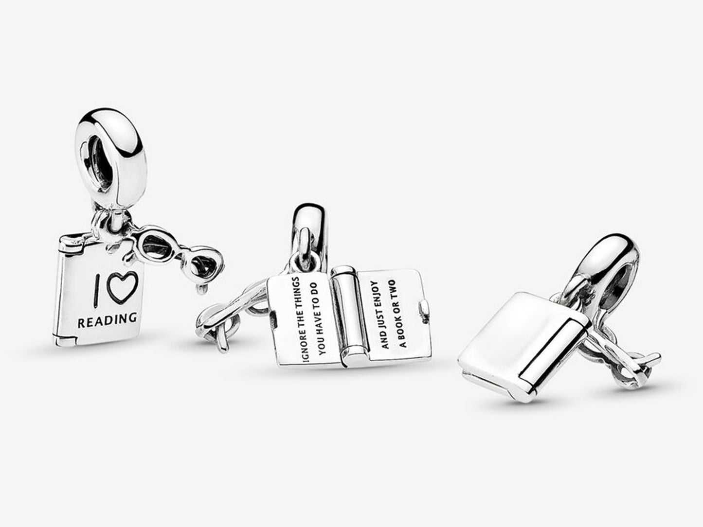 Bookworm's Delight Charm