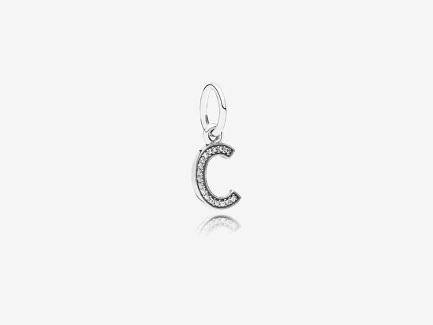 Radiant Letter C Charm