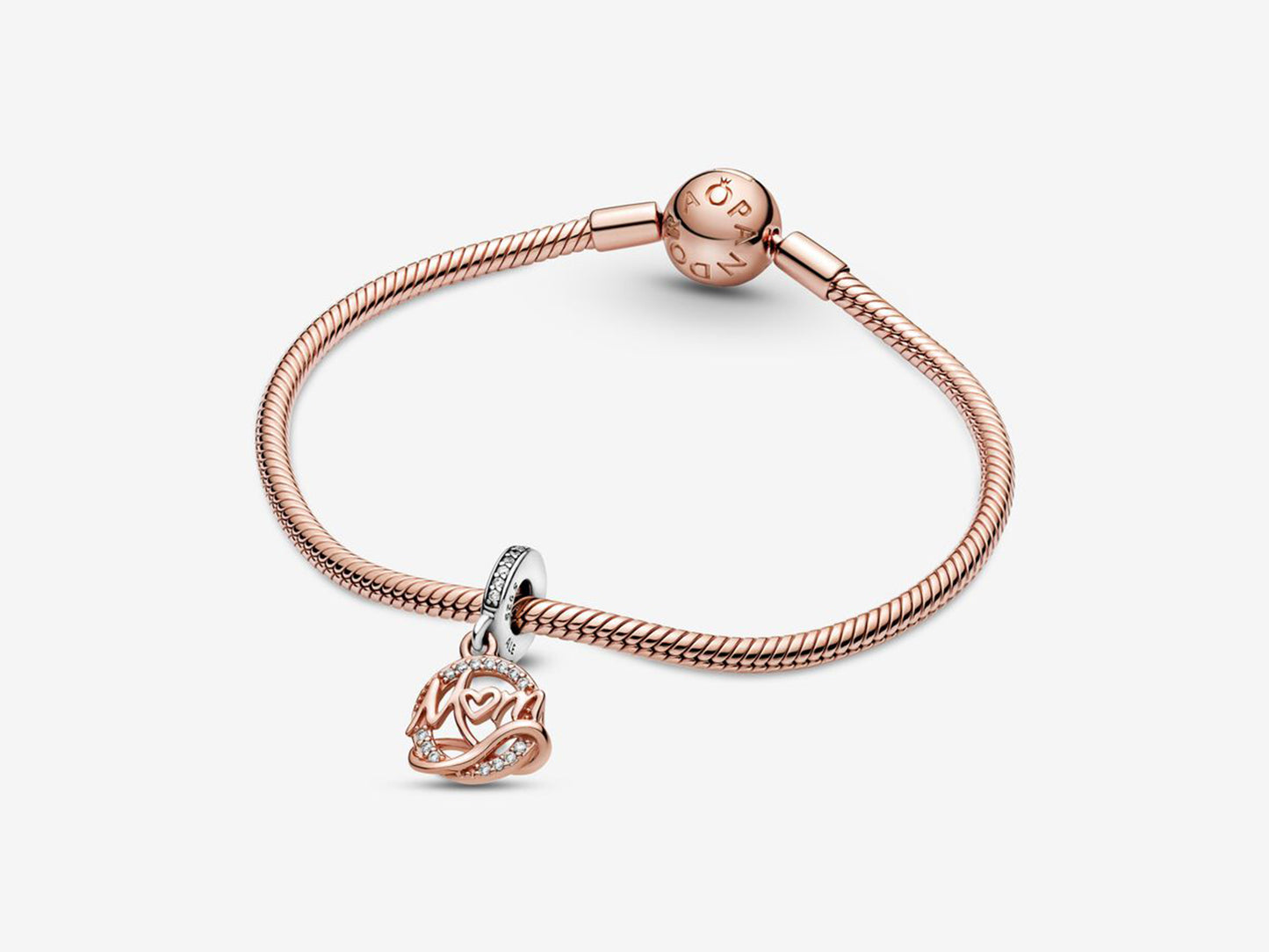 Two-tone Mom Dangle Charm