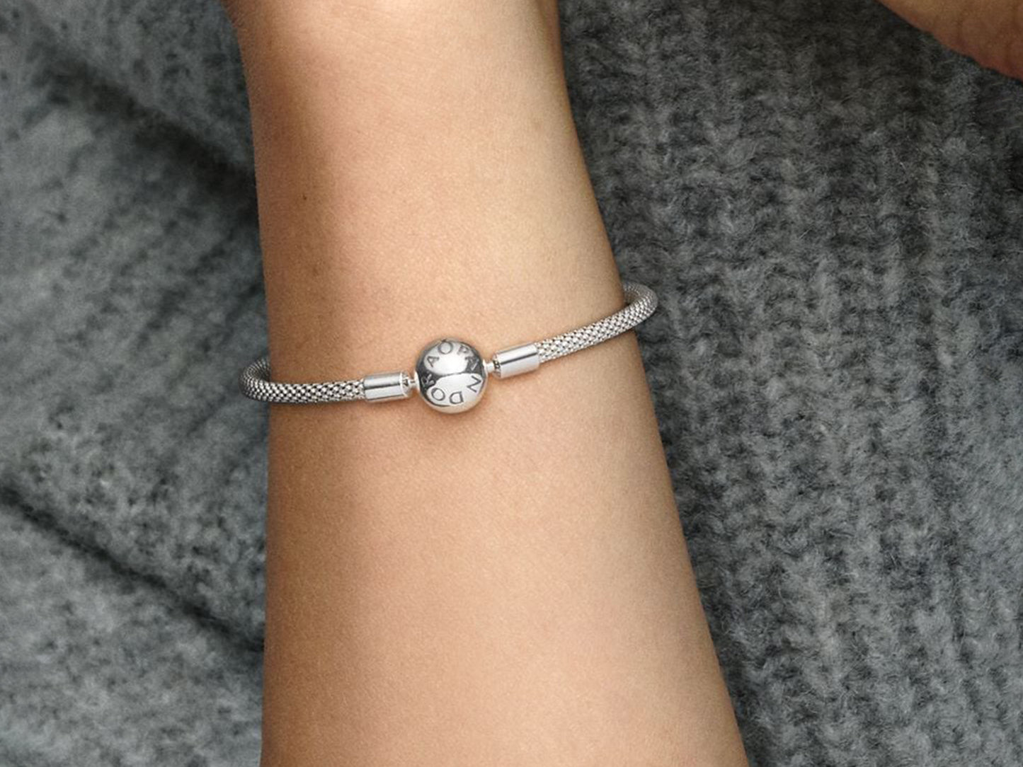 Silver Weave Accessory Bracelet