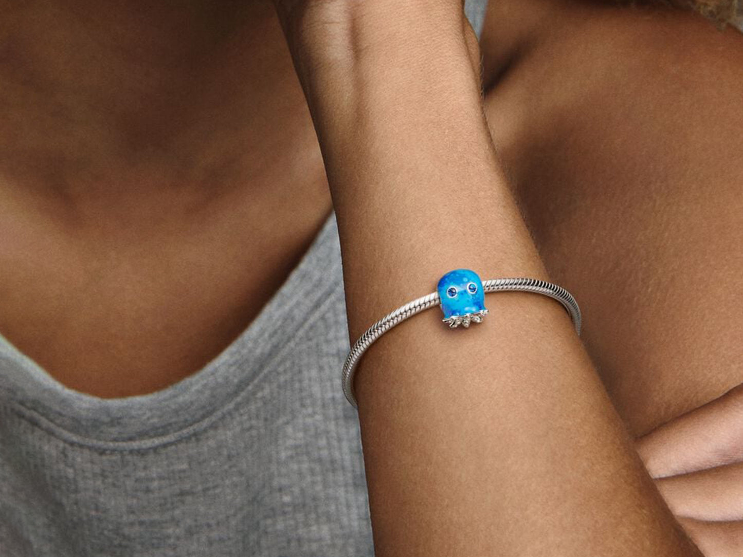 Ocean Bubbles & Waves Octopus Charm
