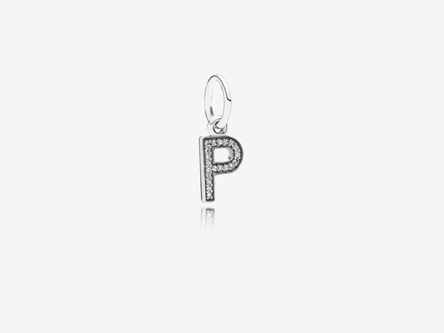 Radiant Letter P Charm