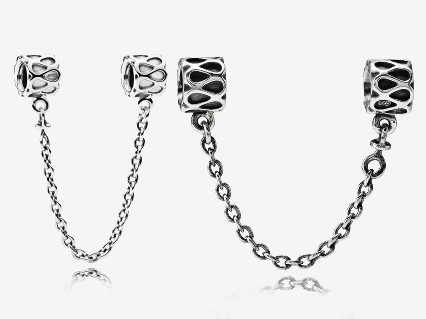 Raindrop Link Chain Charm