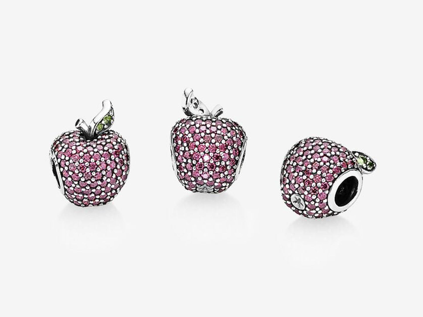 Red Apple Pavé Charm