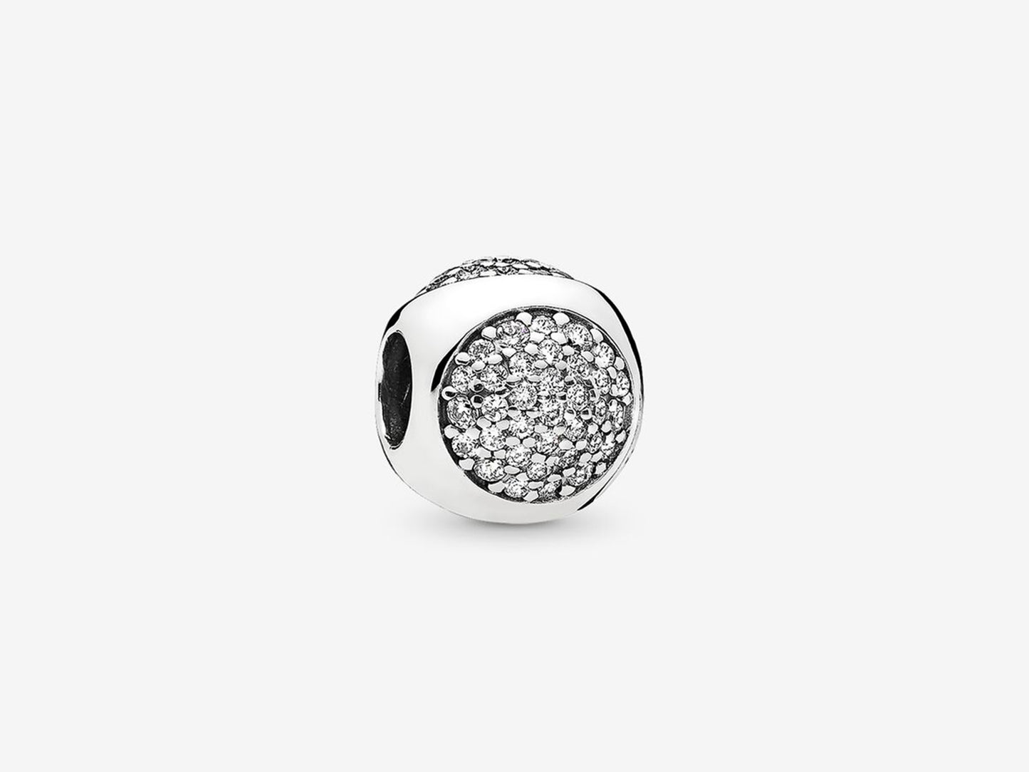 Shimmering Teardrop Charm