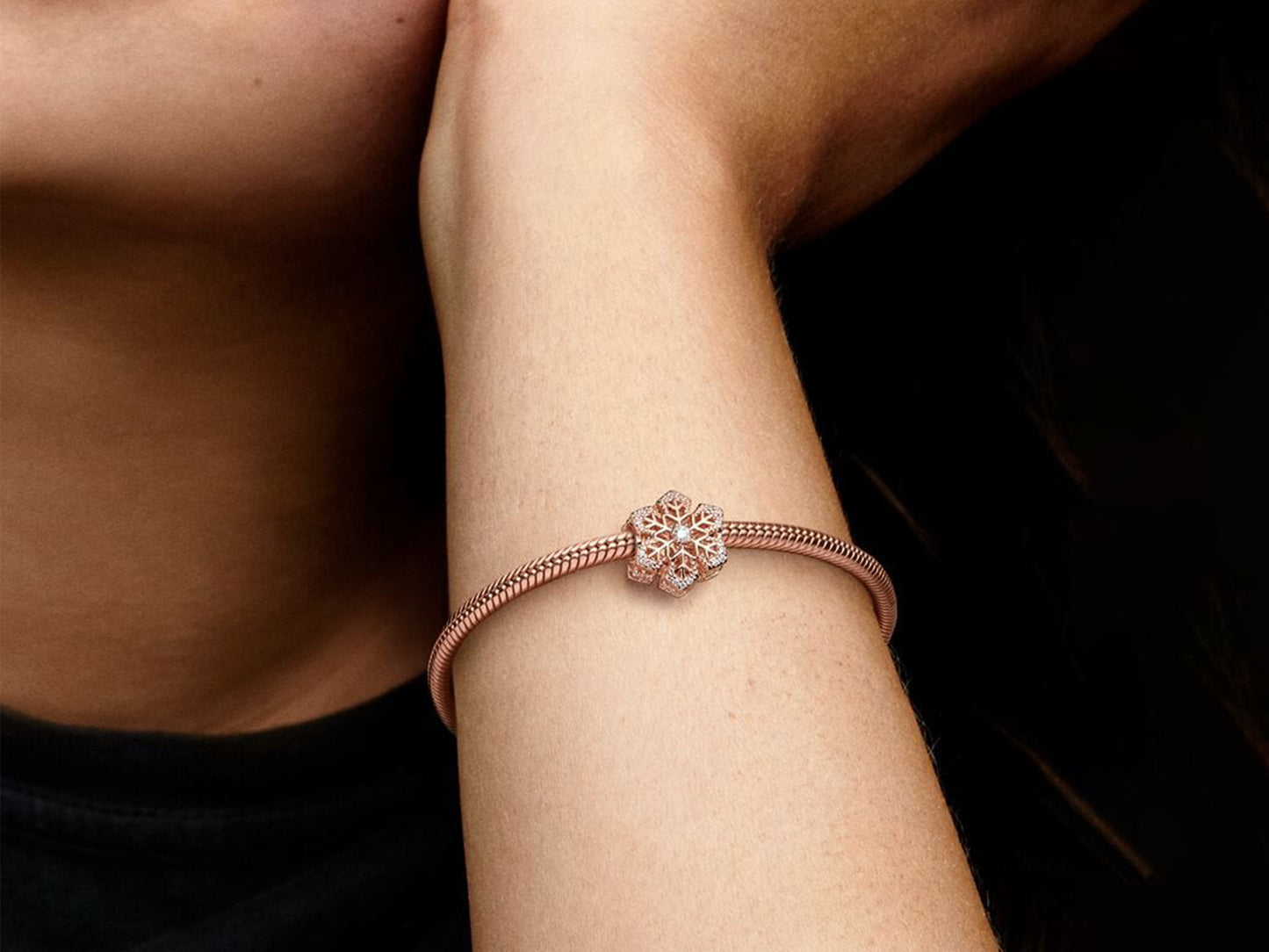 Festive Snowflake Charm