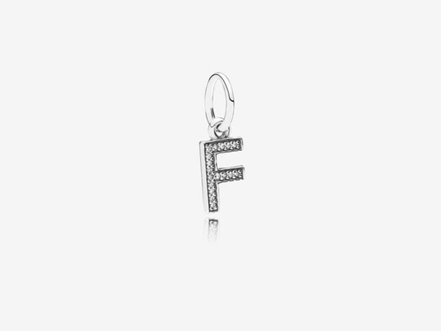 Radiant Letter F Charm