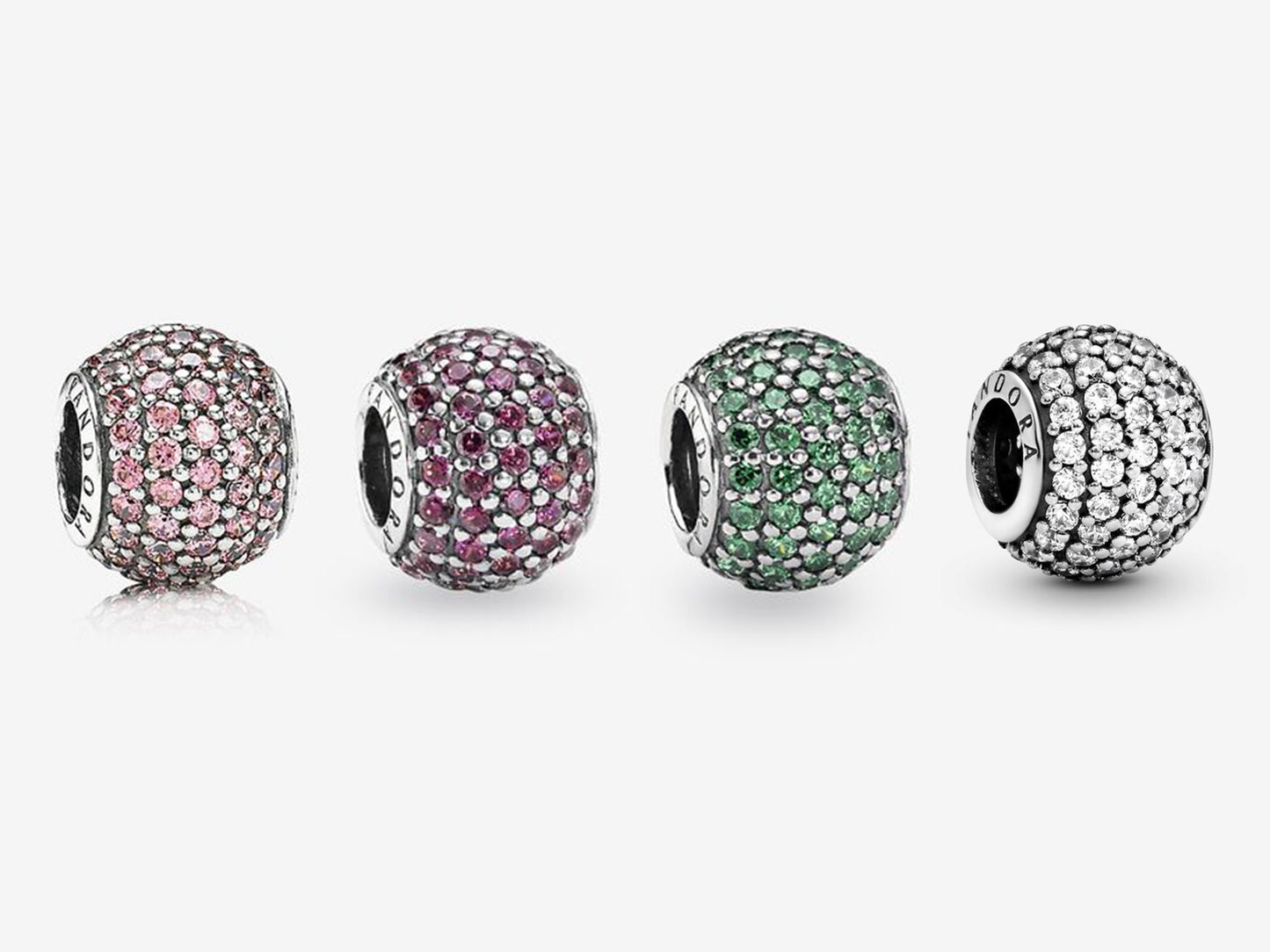Sparkling Pave Bead Charm