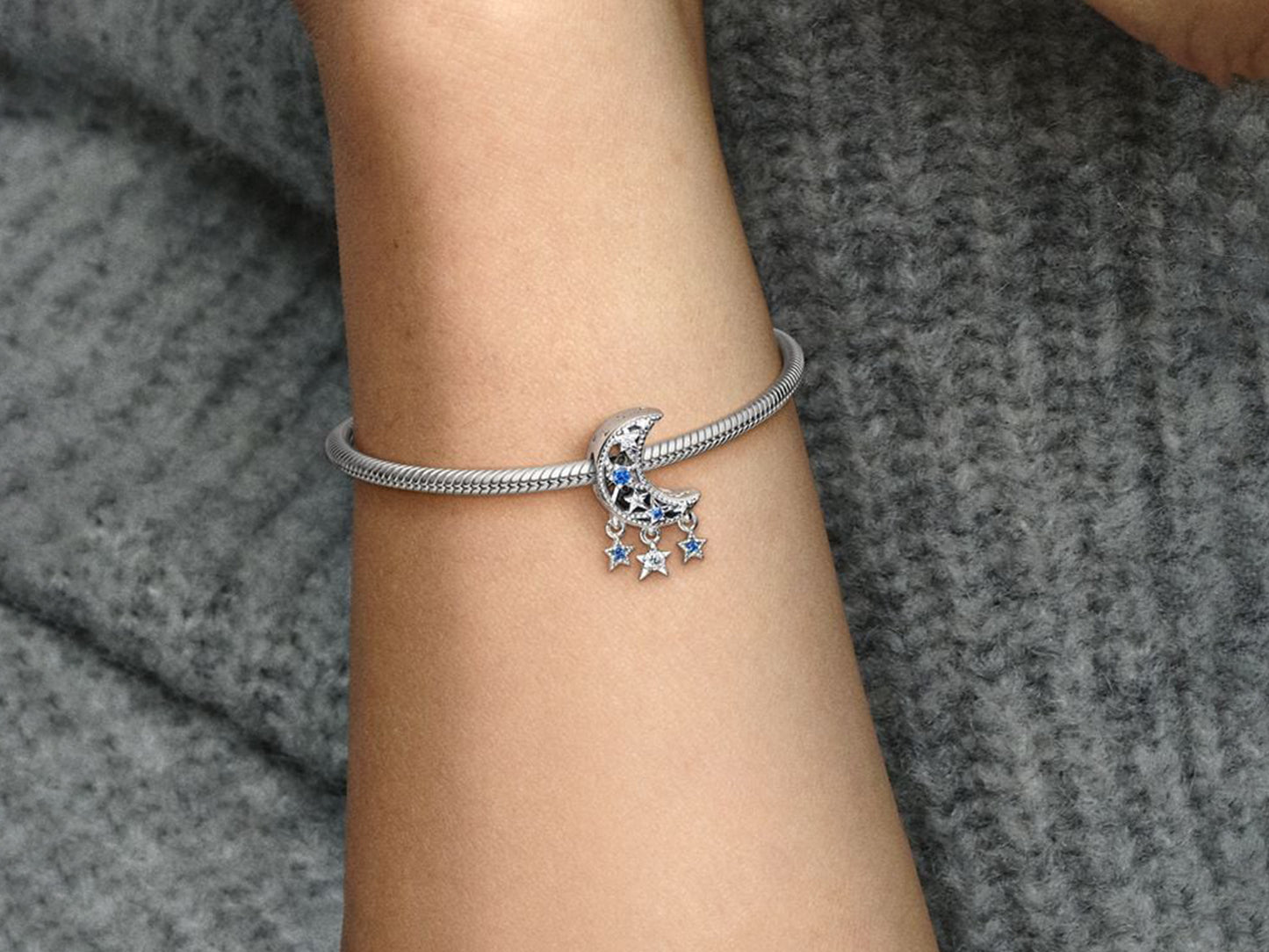 Star & Crescent Moon Charm