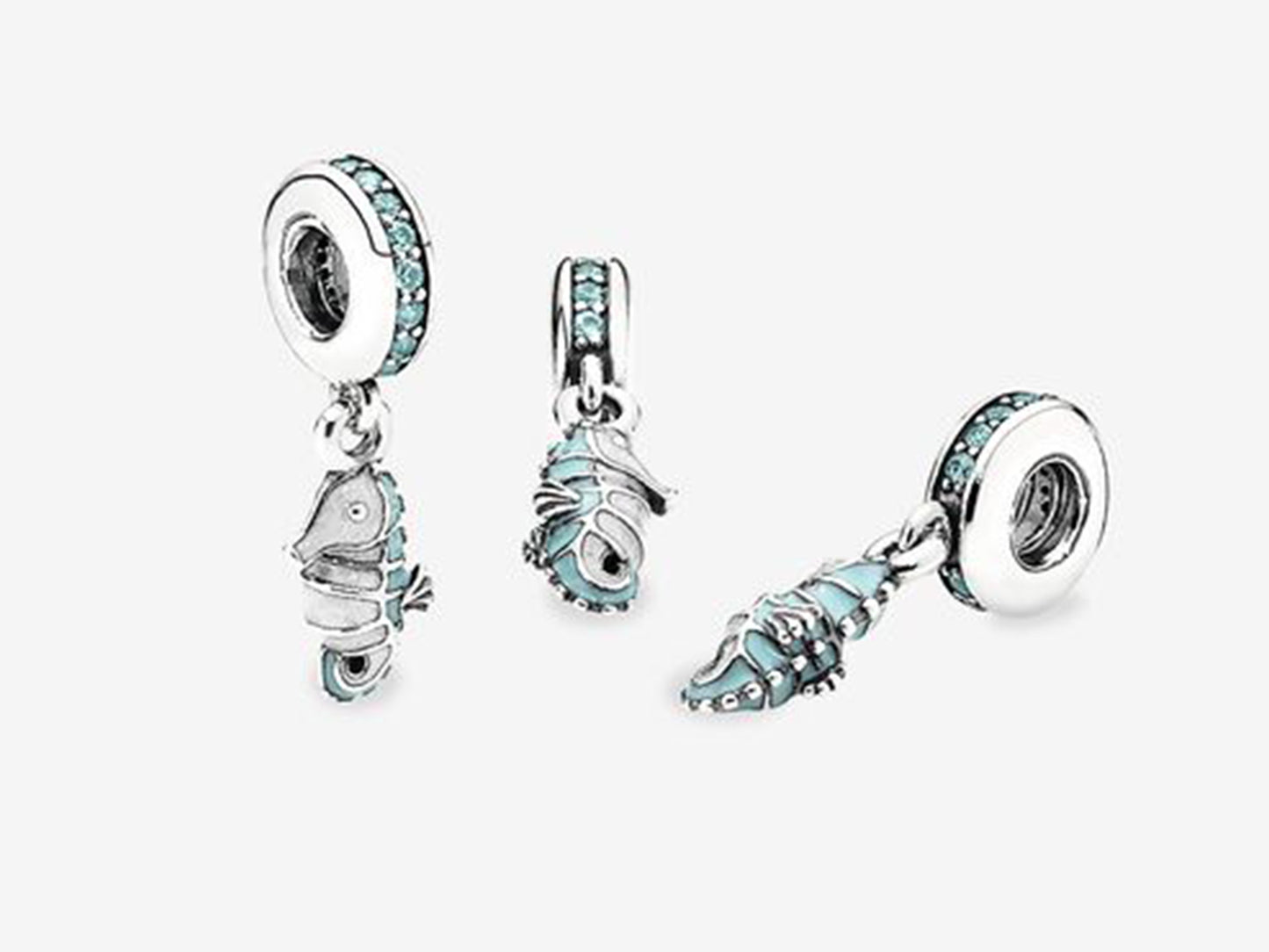 Tropical Seahorse Charm