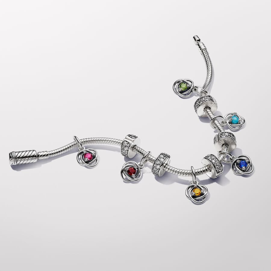 Blue Infinity Charm