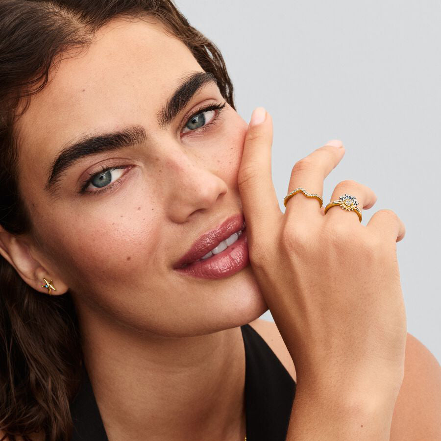 14k Gold Starfish Ear Cuff