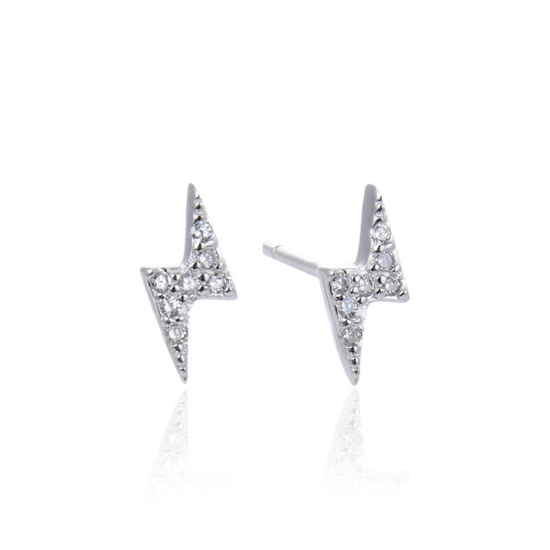 925 Sterling Silver Money Toad Stud Earrings - Minimalist Chinese Style Diamond Earrings with Silicone Backs