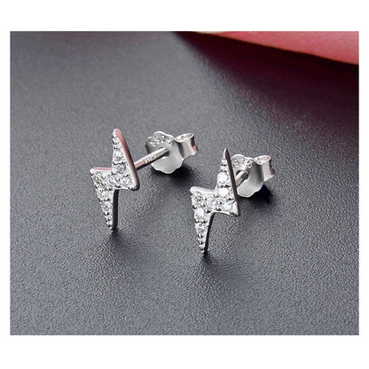 925 Sterling Silver Money Toad Stud Earrings - Minimalist Chinese Style Diamond Earrings with Silicone Backs