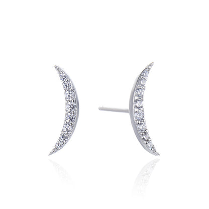 925 Sterling Silver Tulip Stud Earrings - Instagram Trendy Floral Earrings for Women