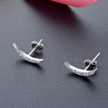 925 Sterling Silver Tulip Stud Earrings - Instagram Trendy Floral Earrings for Women