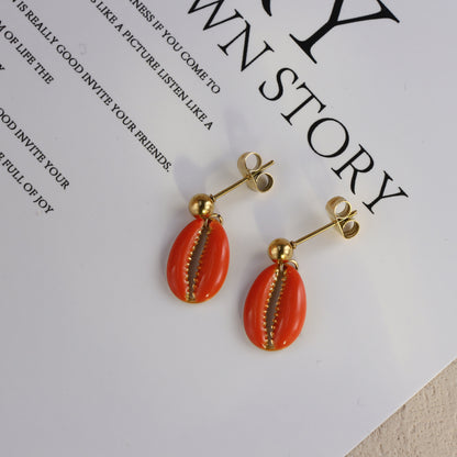 Colorful Shell Earrings for Women
