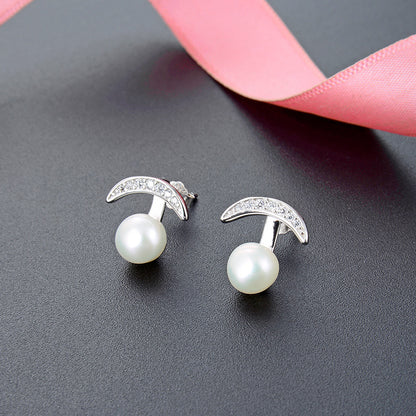 925 Sterling Silver Cactus Stud Earrings - Minimalist Botanical Earrings