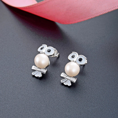 925 Sterling Silver Orange Slice Stud Earrings - Minimalist Fruit Design Hypoallergenic Earrings