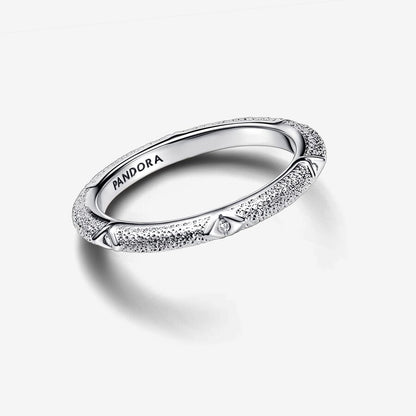 Sterling Silver Detailed Texture Ring