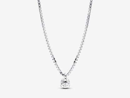 Lab-grown Diamond Pendant Necklace 0.25 carat tw Sterling Silver