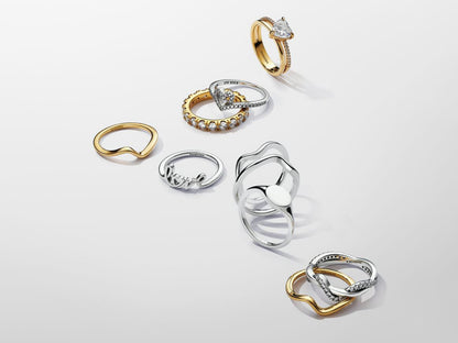 Polished Wave Ring
