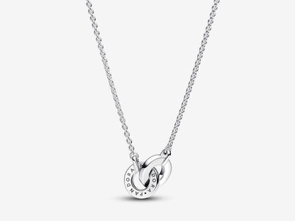 Intertwined Pavé Pendant Necklace
