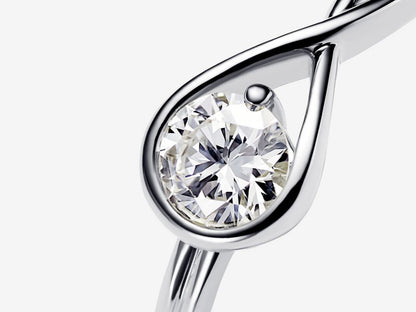 Lab-grown Diamond Ring 0.25 carat tw Sterling Silver