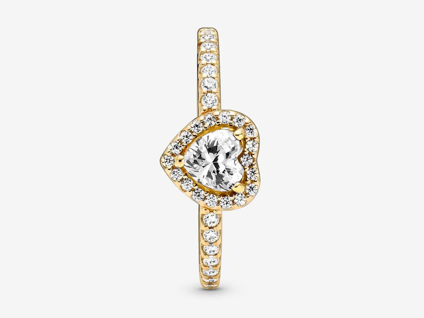 Elevated Heart Ring