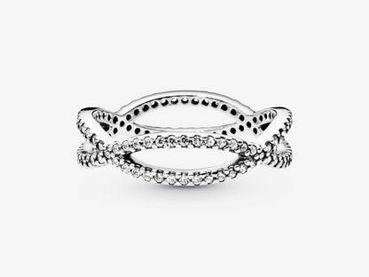 Crossing Bands Ring