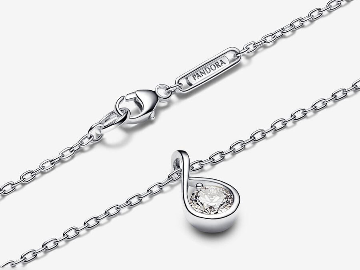 Lab-grown Diamond Pendant & Necklace 0.50 carat tw Sterling Silver