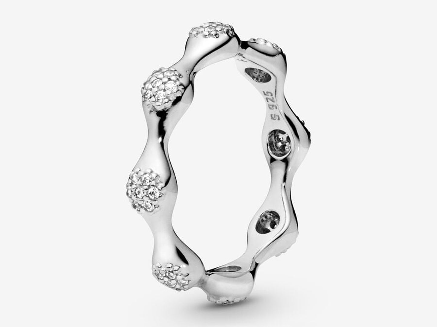 Pavé Modern LovePods Ring