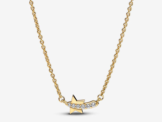 Shooting Star Pavé Collier Necklace