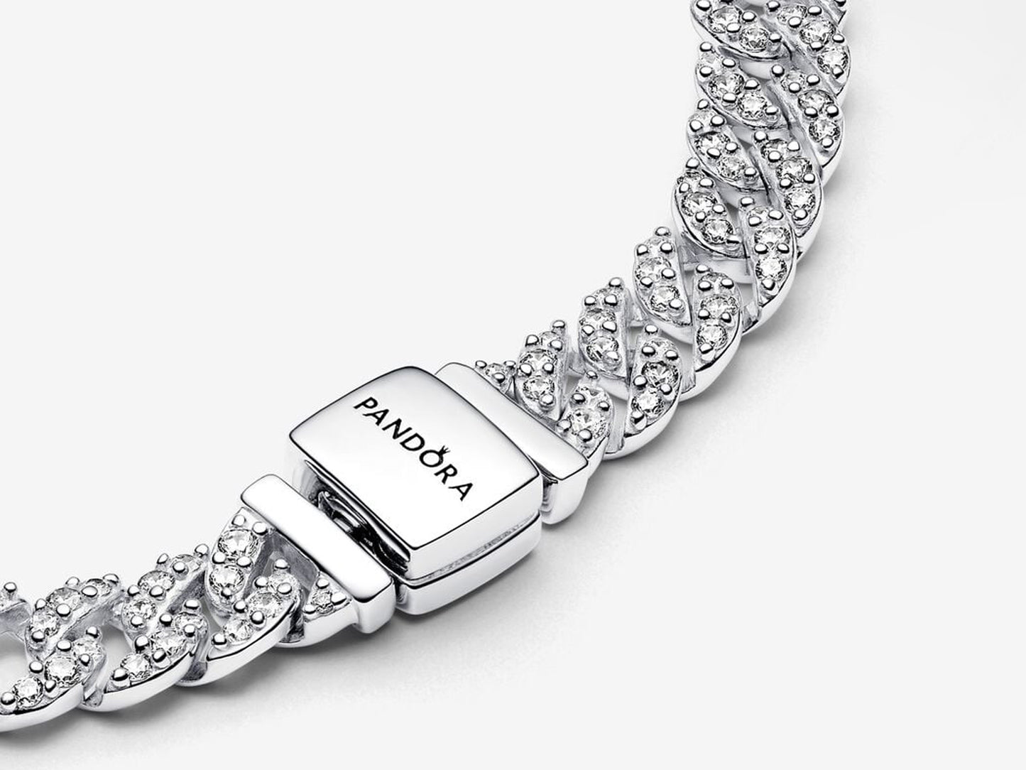Pavé Cuban Chain Bracelet