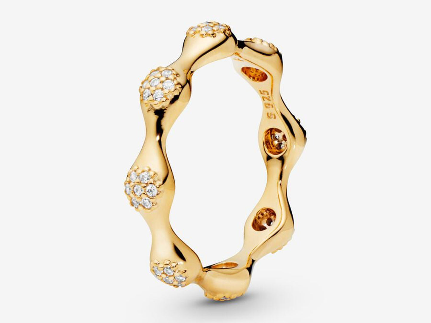 Pavé Modern LovePods Ring