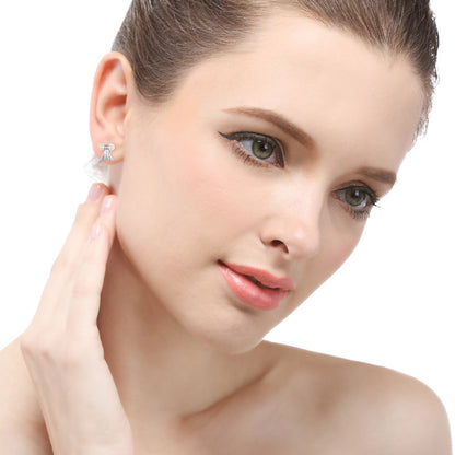 S925 Sterling Silver Money Toad Stud Earrings - Gold Plated Professional Chinese Symbol Earrings with Plastic Backs