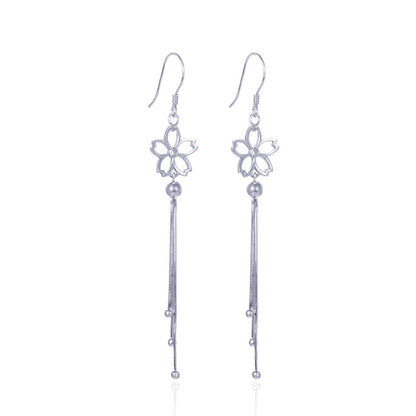 925 Sterling Silver Drop Earrings - Professional Women's Office Dangle Earrings