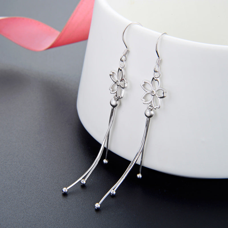 925 Sterling Silver Drop Earrings - Professional Women's Office Dangle Earrings