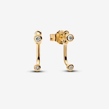 Adjustable Diamond Stud Earring