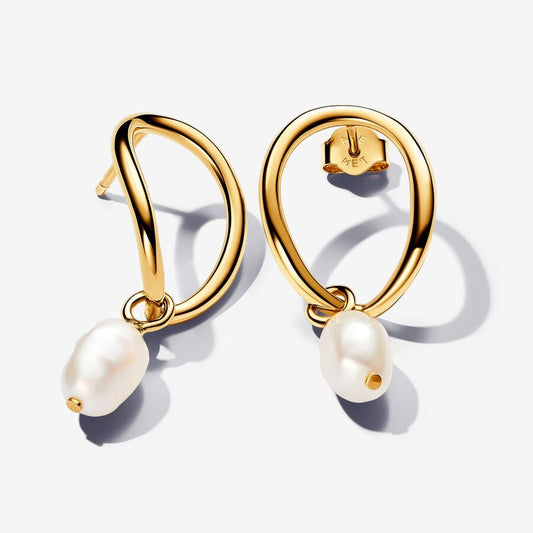 Baroque Pearl Drop Earrings