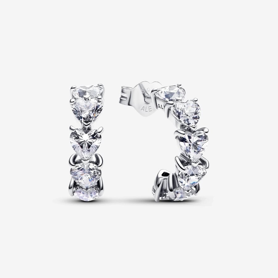 Connected Love Hoop Earrings