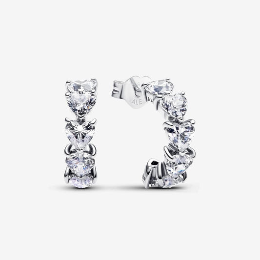 Connected Love Hoop Earrings