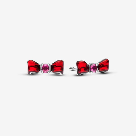 Disney Snow White Bow Stud Earrings